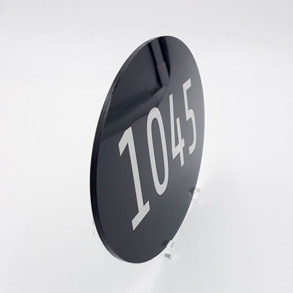 Numéro de maison plexiglas sur mesure