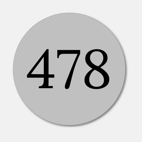 Numéro de maison sur mesure