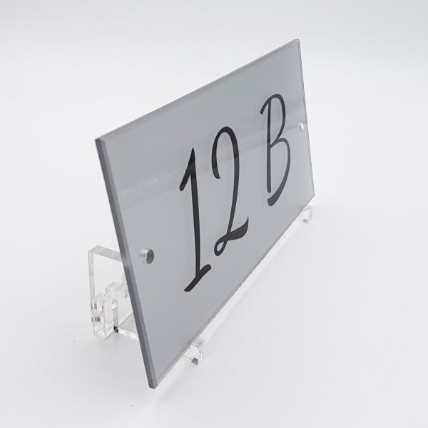 Numéro de maison plexiglas sur mesure