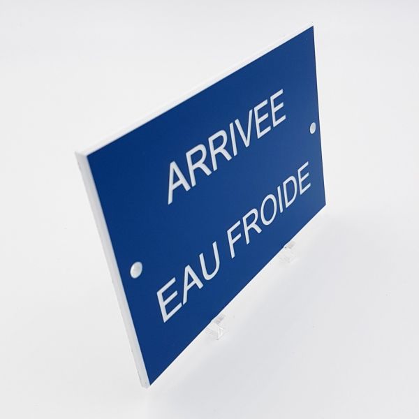 Plaque PVC Gravée à personnaliser