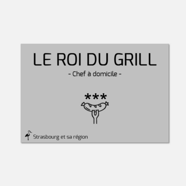 Plaque professionnelle gravée PVC economique
