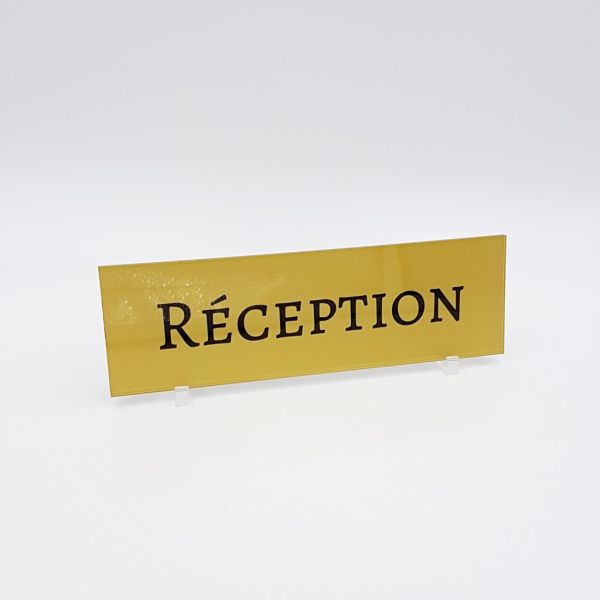 Plaque professionnelle gravée