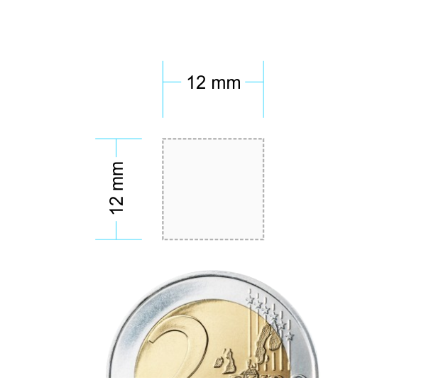 Tampon Encreur - Empreinte 12x12mm - Shiny S-510