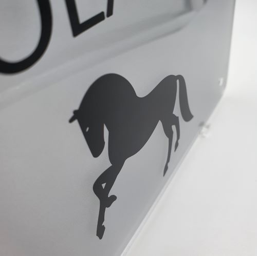 Plaque d'Ecurie / Plaque de box chevaux