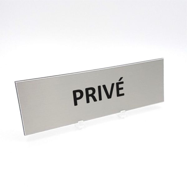 Plaque de porte Privé