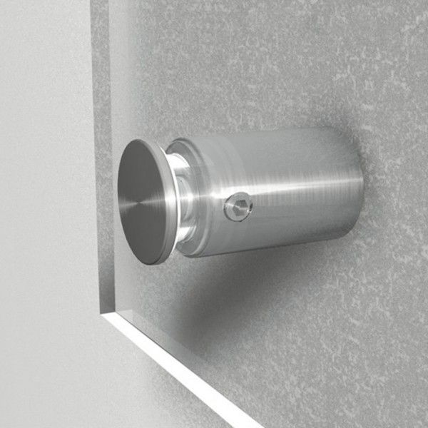 Entretoise inox - vis et chevilles (lot de 4)