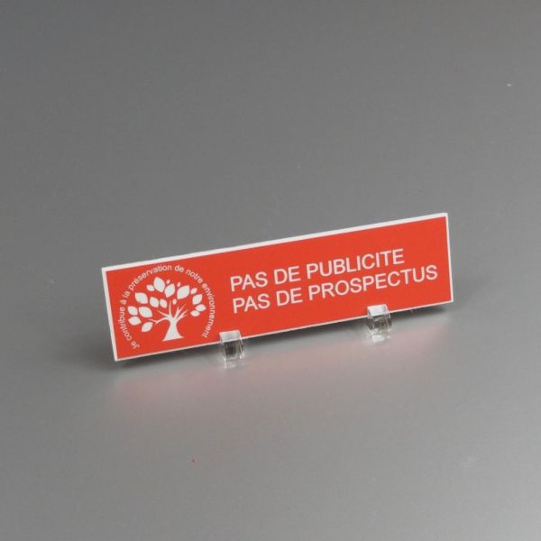 STOP PUB - Je contribue au respect de l'environnement