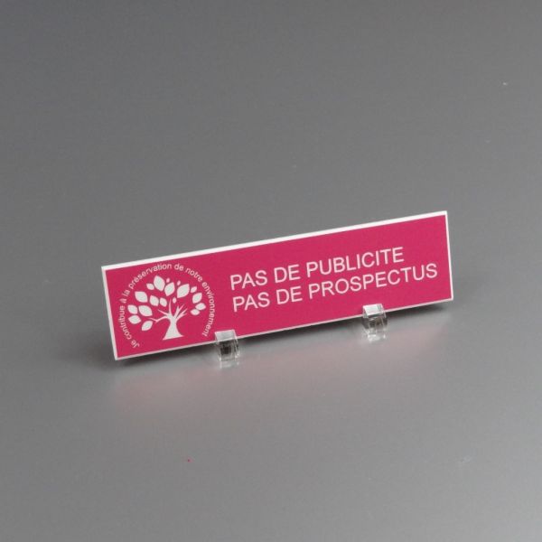 STOP PUB - Je contribue au respect de l'environnement