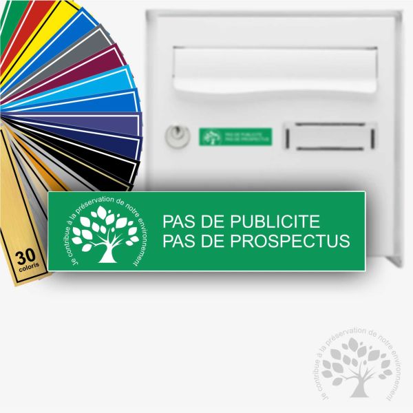 STOP PUB - Je contribue au respect de l'environnement