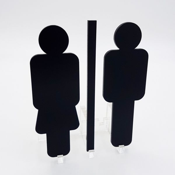 Signalétique Toilette Homme - PlexiSign