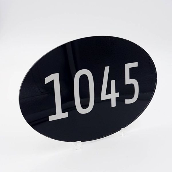 Numéro de maison plexiglas